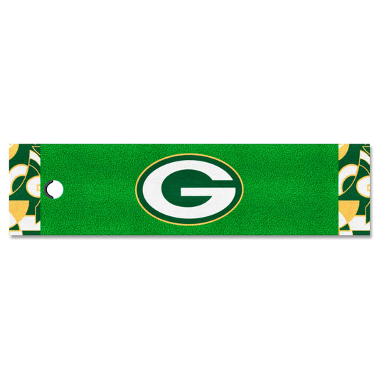 Green Bay Packers Putting Green Mat - 1.5ft. x 6ft. - Green Bay Packers