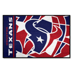 Houston Texans Starter Mat XFIT Design - 19in x 30in Accent Rug - Houston Texans