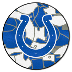 Indianapolis Colts Roundel Rug - 27in. Diameter XFIT Design