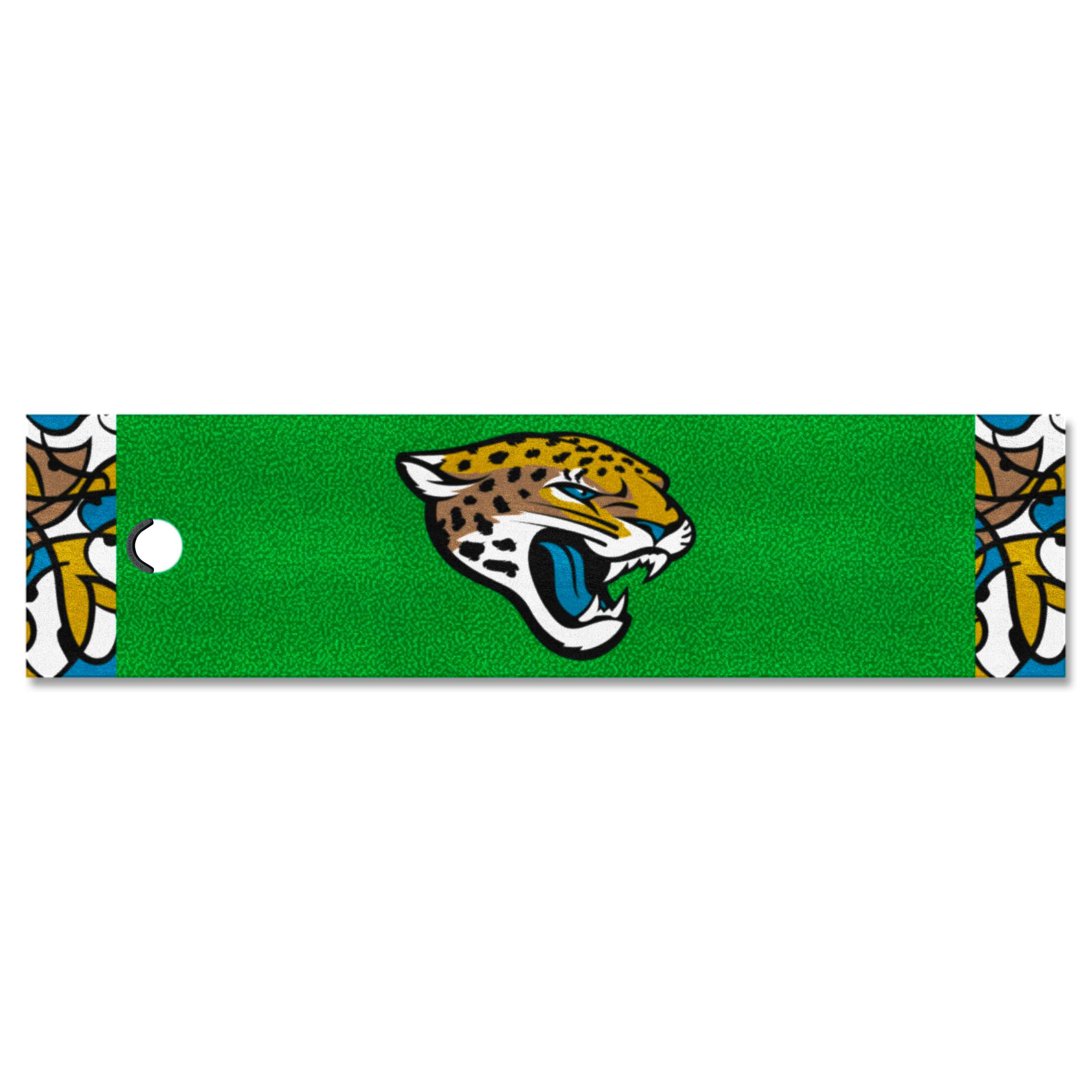 Jacksonville Jaguars Putting Green Mat - 1.5ft. x 6ft.