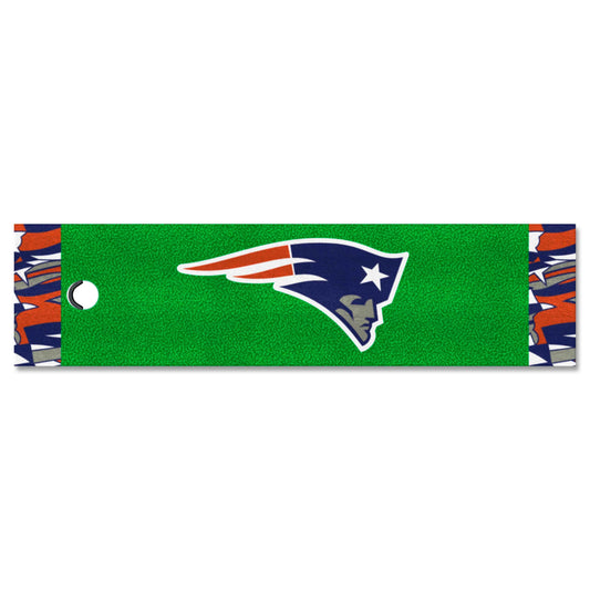 New England Patriots Putting Green Mat - 1.5ft. x 6ft. - New England Patriots