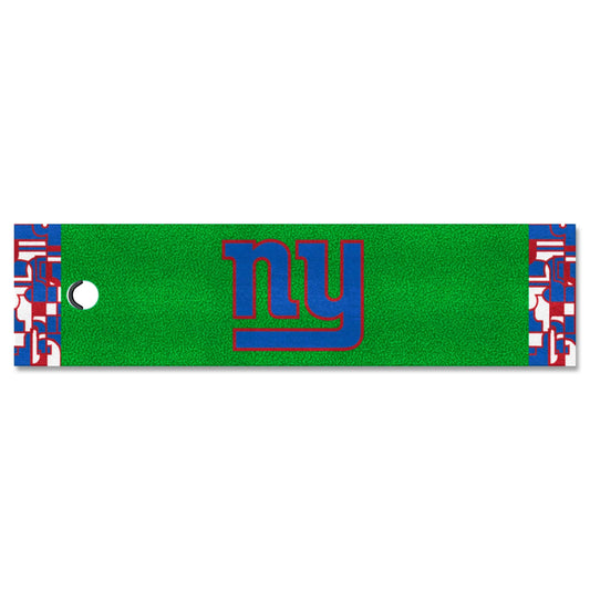 New York Giants Putting Green Mat - 1.5ft. x 6ft. - New York Giants