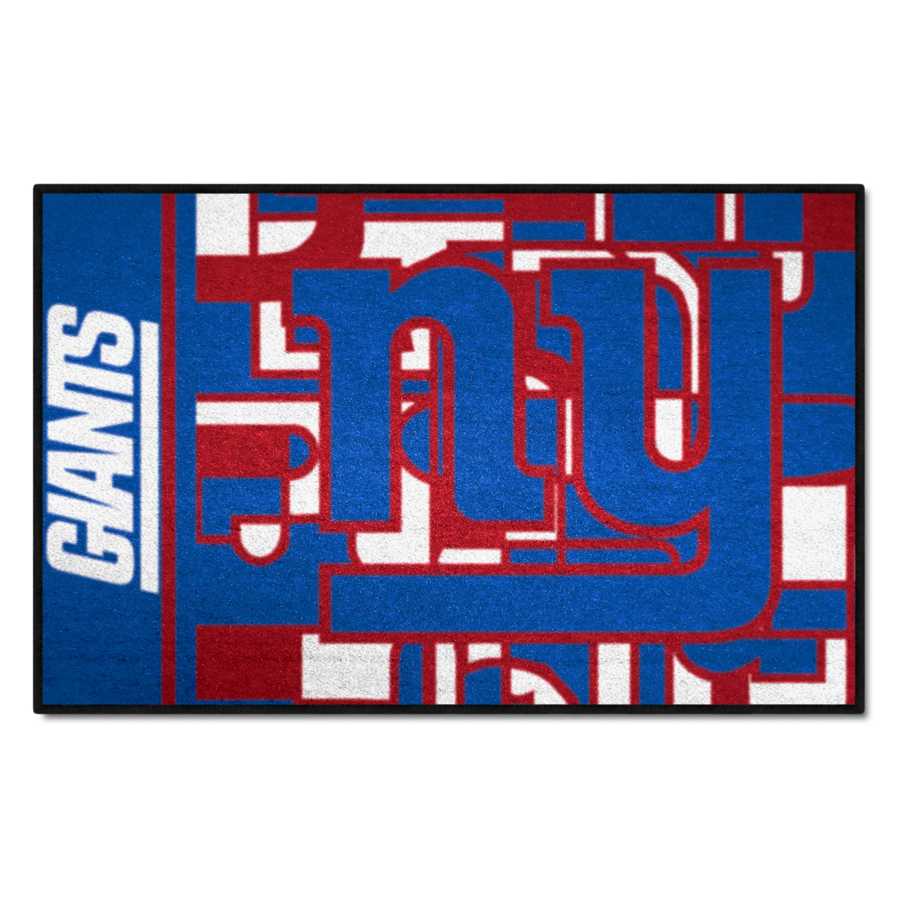 New York Giants Starter Mat XFIT Design - 19in x 30in Accent Rug