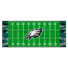 Philadelphia Eagles Football Field Runner Mat - 30in. x 72in. XFIT Design