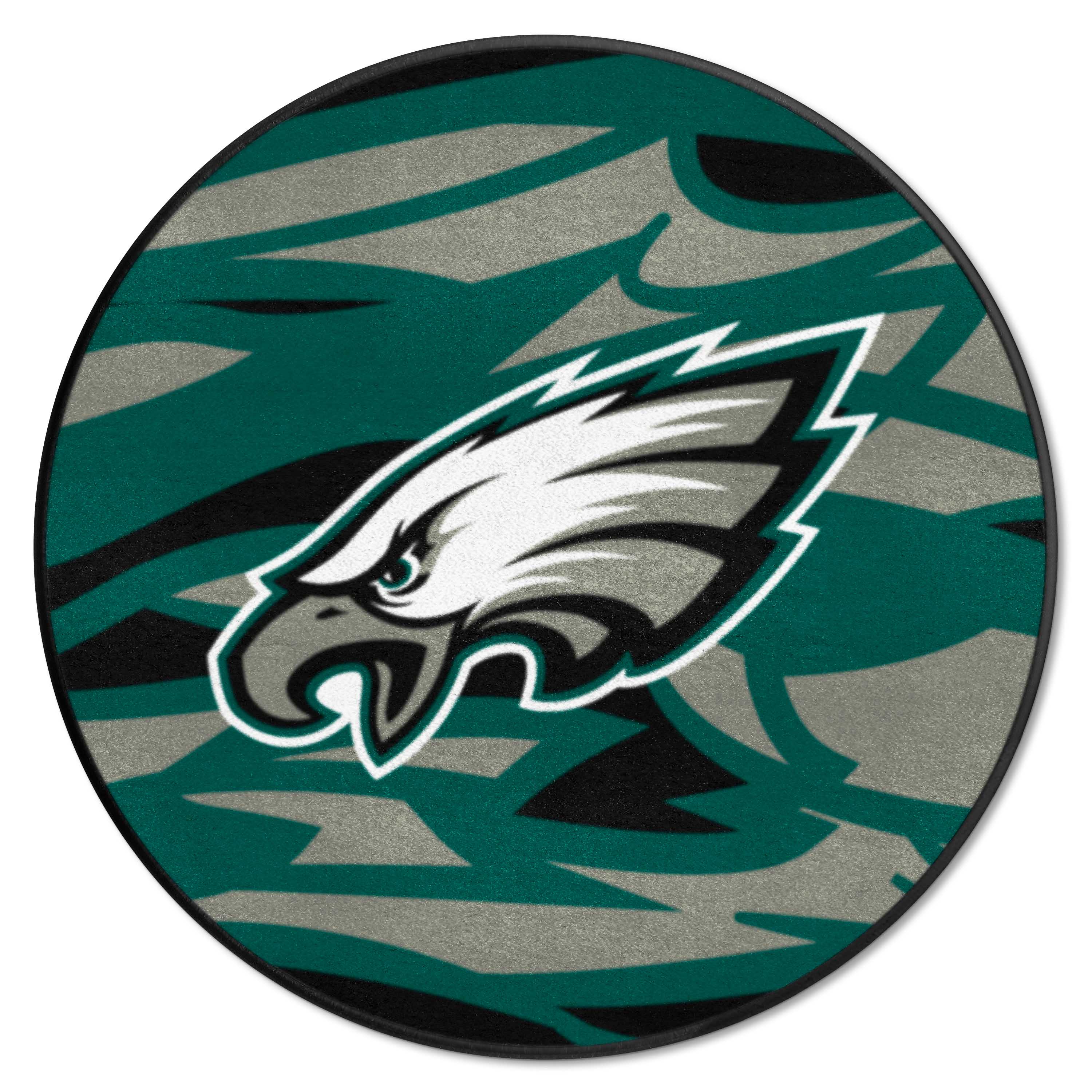 Philadelphia Eagles Roundel Rug - 27in. Diameter XFIT Design