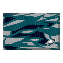 Philadelphia Eagles Rubber Scraper Door Mat XFIT Design