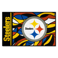 Pittsburgh Steelers Starter Mat XFIT Design - 19in x 30in Accent Rug