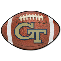 Georgia Tech Yellow Jackets Football Rug - 20.5in. x 32.5in., GT