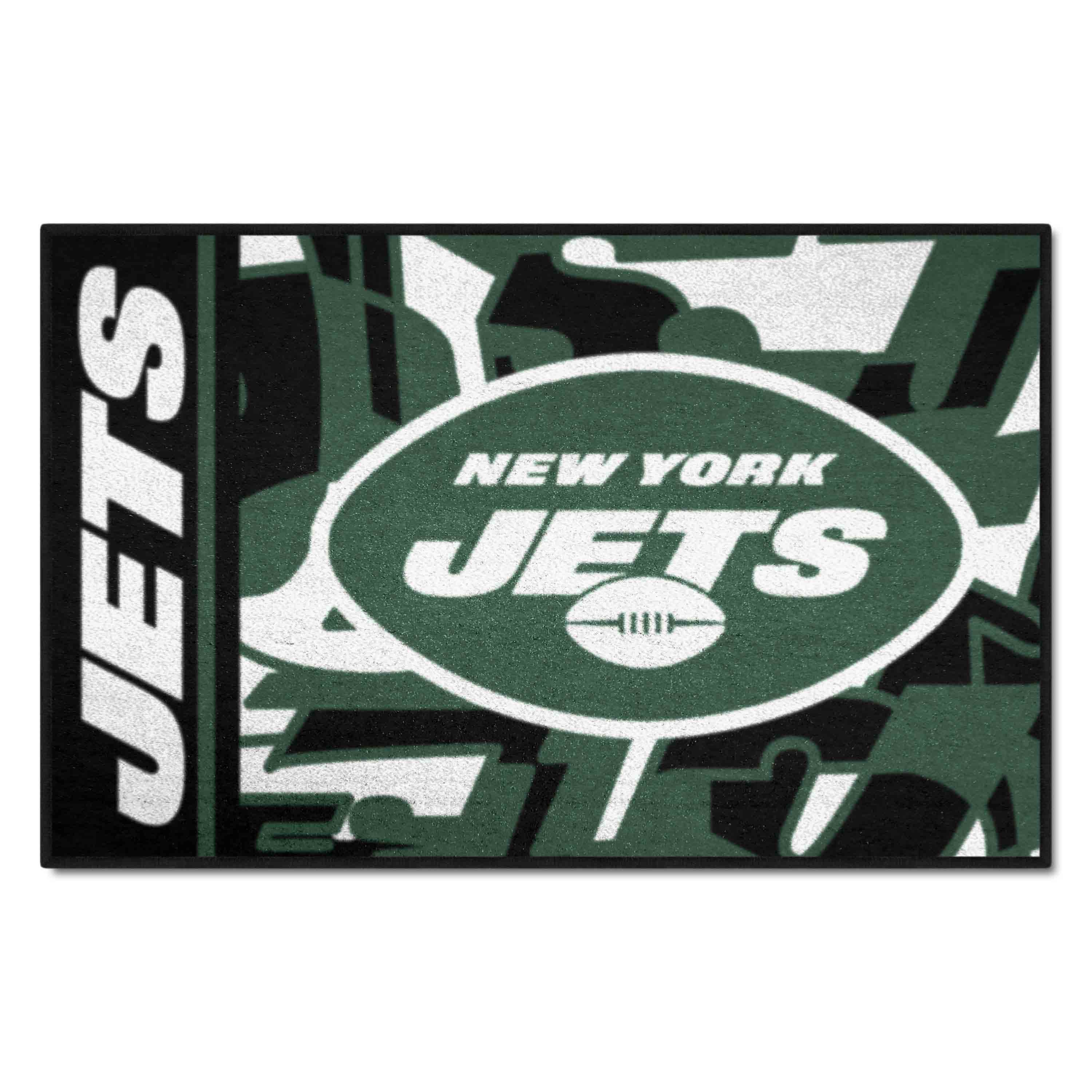 New York Jets Starter Mat XFIT Design - 19in x 30in Accent Rug