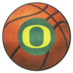 Oregon Ducks Basketball Rug - 27in. Diameter