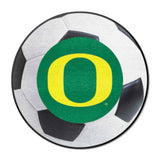 Oregon Ducks Soccer Ball Rug - 27in. Diameter