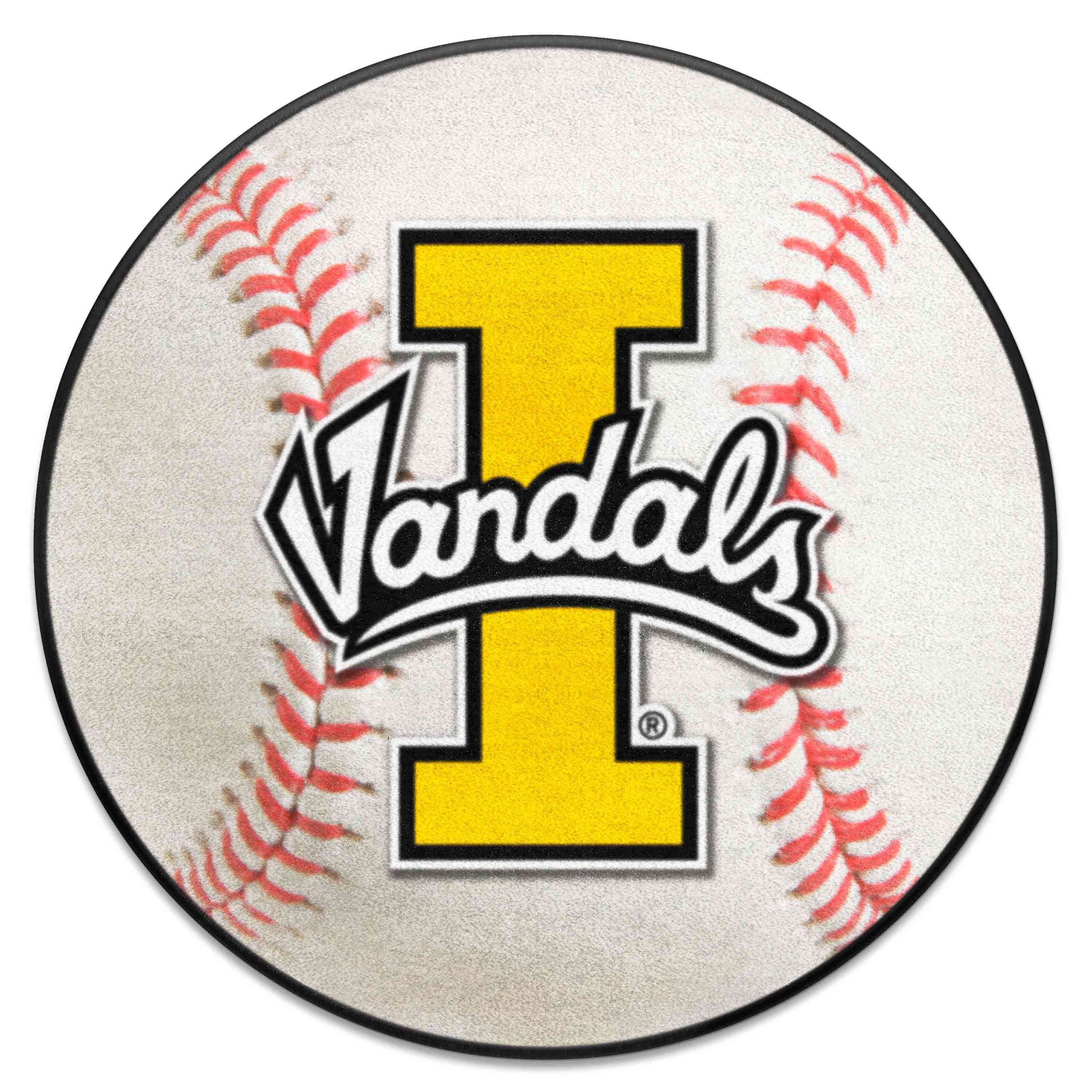 Idaho Vandals Baseball Rug - 27in. Diameter