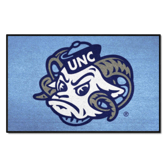 North Carolina Tar Heels Starter Mat Accent Rug - 19in. x 30in., Ram