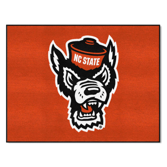 NC State Wolfpack All-Star Rug - 34 in. x 42.5 in., Wolf Logo - NC State