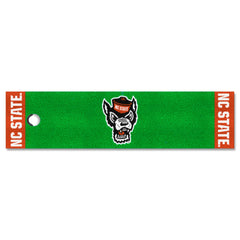 NC State Wolfpack Putting Green Mat - 1.5ft. x 6ft., Wolf Logo - NC State