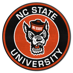 NC State Wolfpack Roundel Rug - 27in. Diameter, Wolf Logo