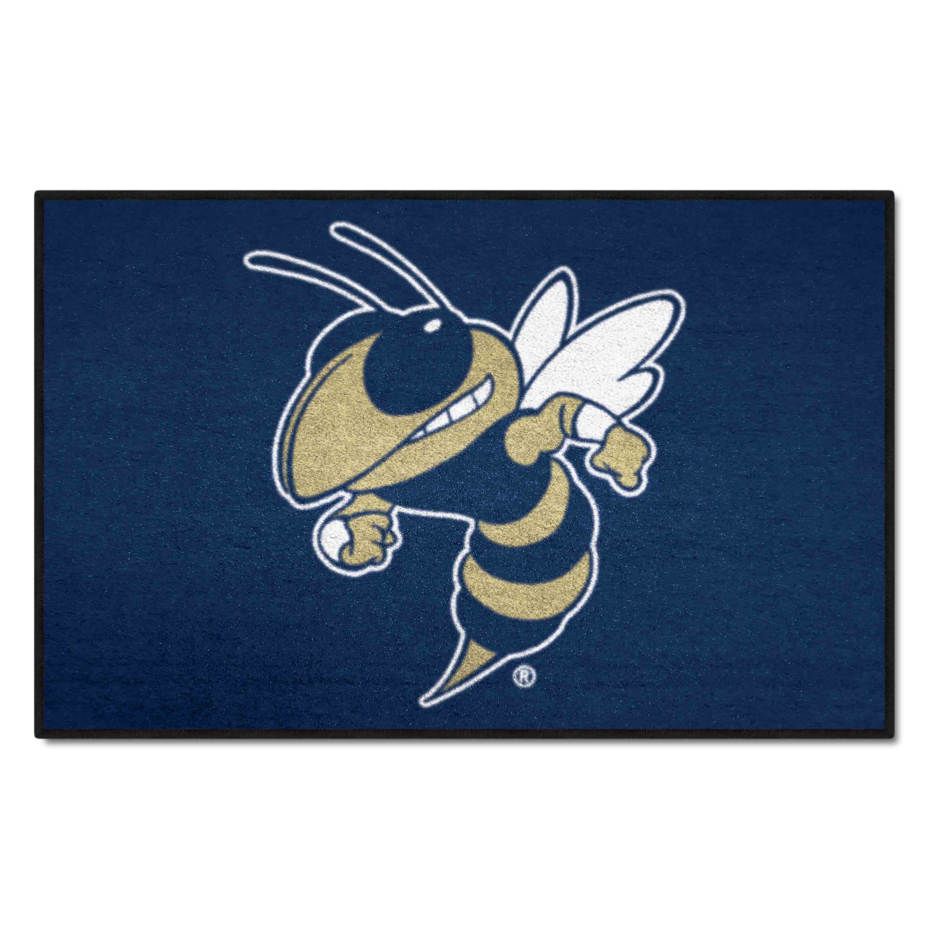 Georgia Tech Yellow Jackets Starter Mat Accent Rug - 19in. x 30in., Buzz - Georgia Tech