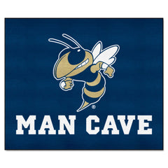 Georgia Tech Yellow Jackets Man Cave Tailgater Rug - 5ft. x 6ft., Buzz