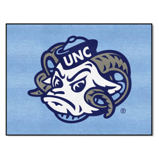 North Carolina Tar Heels All-Star Rug - 34 in. x 42.5 in., Ram - North Carolina