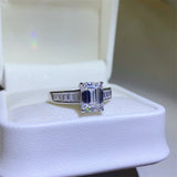 3 Carat Moissanite 925 Sterling Silver Ring - Flyclothing LLC