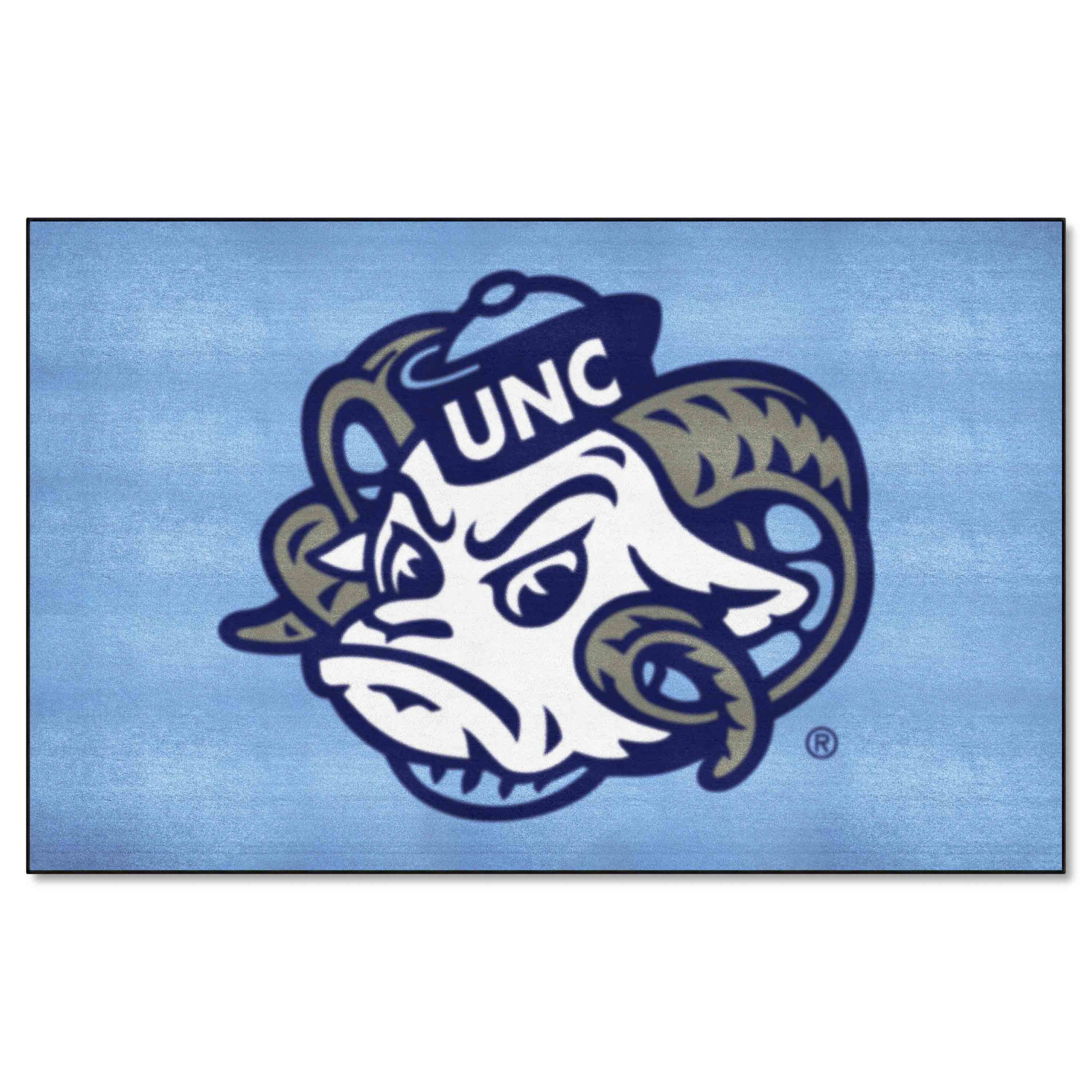 North Carolina Tar Heels Ulti-Mat Rug - 5ft. x 8ft., Ram