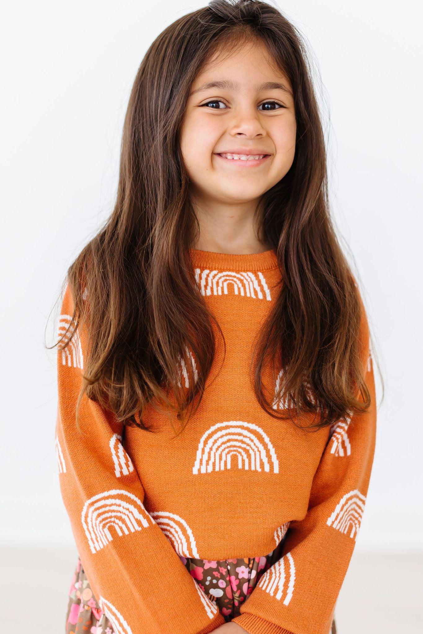 Rainbows in Fall Sweater - Mila & Rose ®