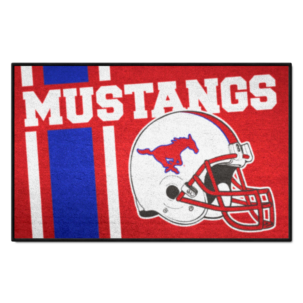 SMU Mustangs Starter Mat Accent Rug - 19in. x 30in.