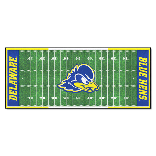 Delaware Blue Hens Field Runner Mat - 30in. x 72in. - Delaware