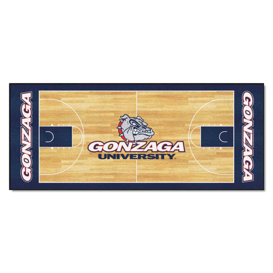 Gonzaga Bulldogs Court Runner Rug - 30in. x 72in.