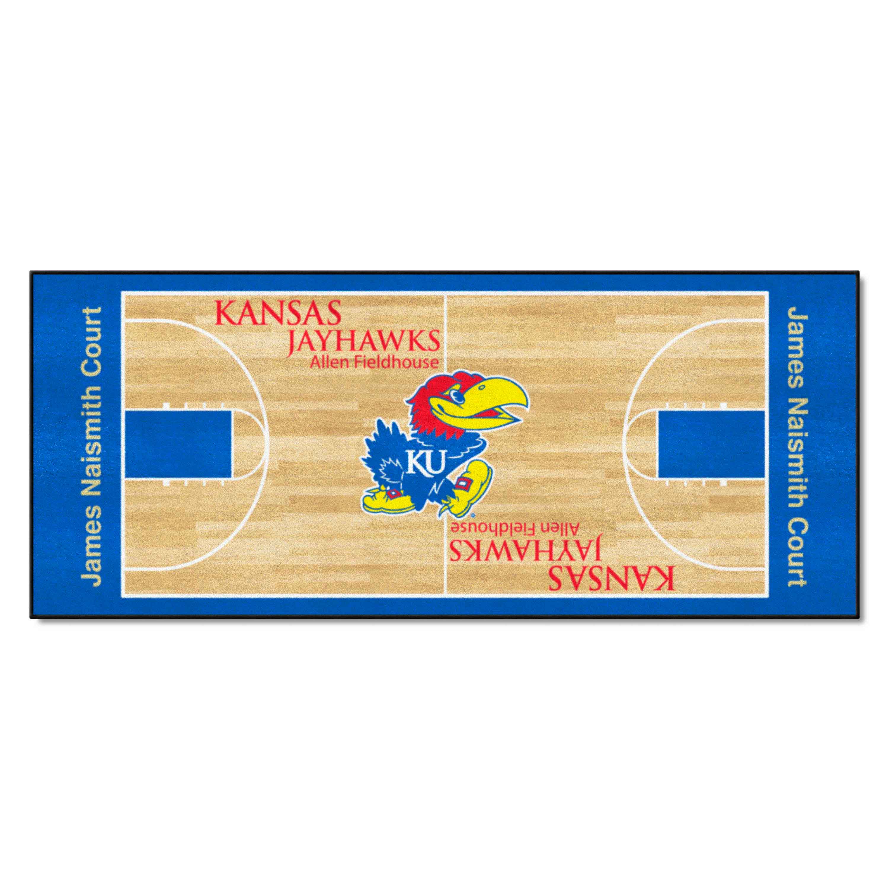 Kansas Jayhawks Court Runner Rug - 30in. x 72in.