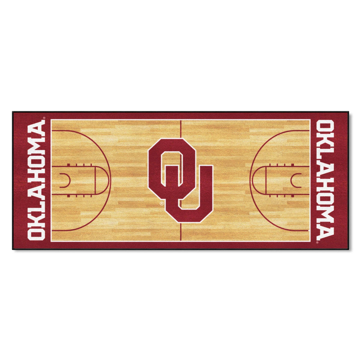 Oklahoma Sooners Court Runner Rug - 30in. x 72in. - Oklahoma