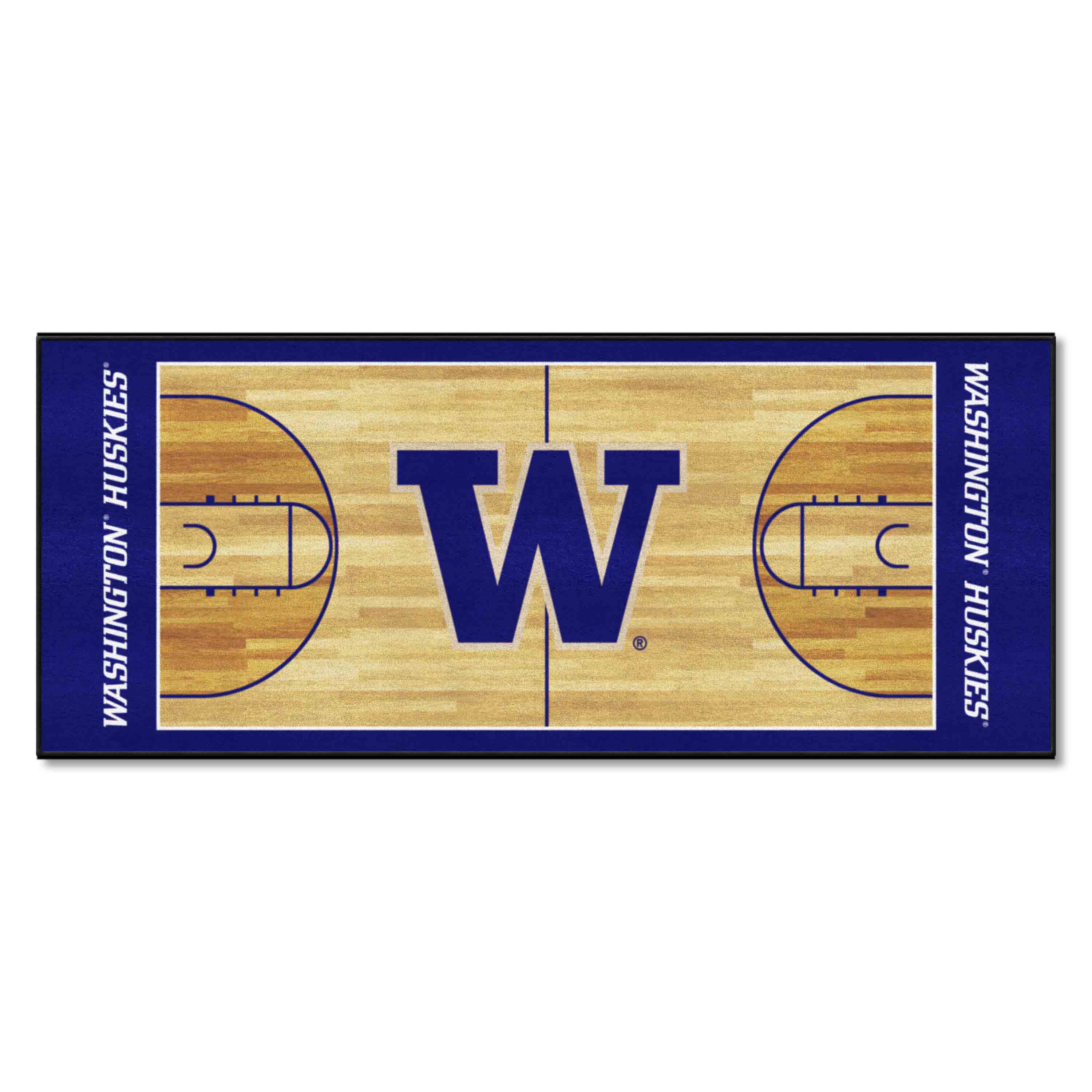 Washington Huskies Court Runner Rug - 30in. x 72in.