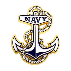 Naval Academy 3D Color Metal Emblem