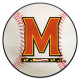 Maryland Terrapins Baseball Rug - 27in. Diameter