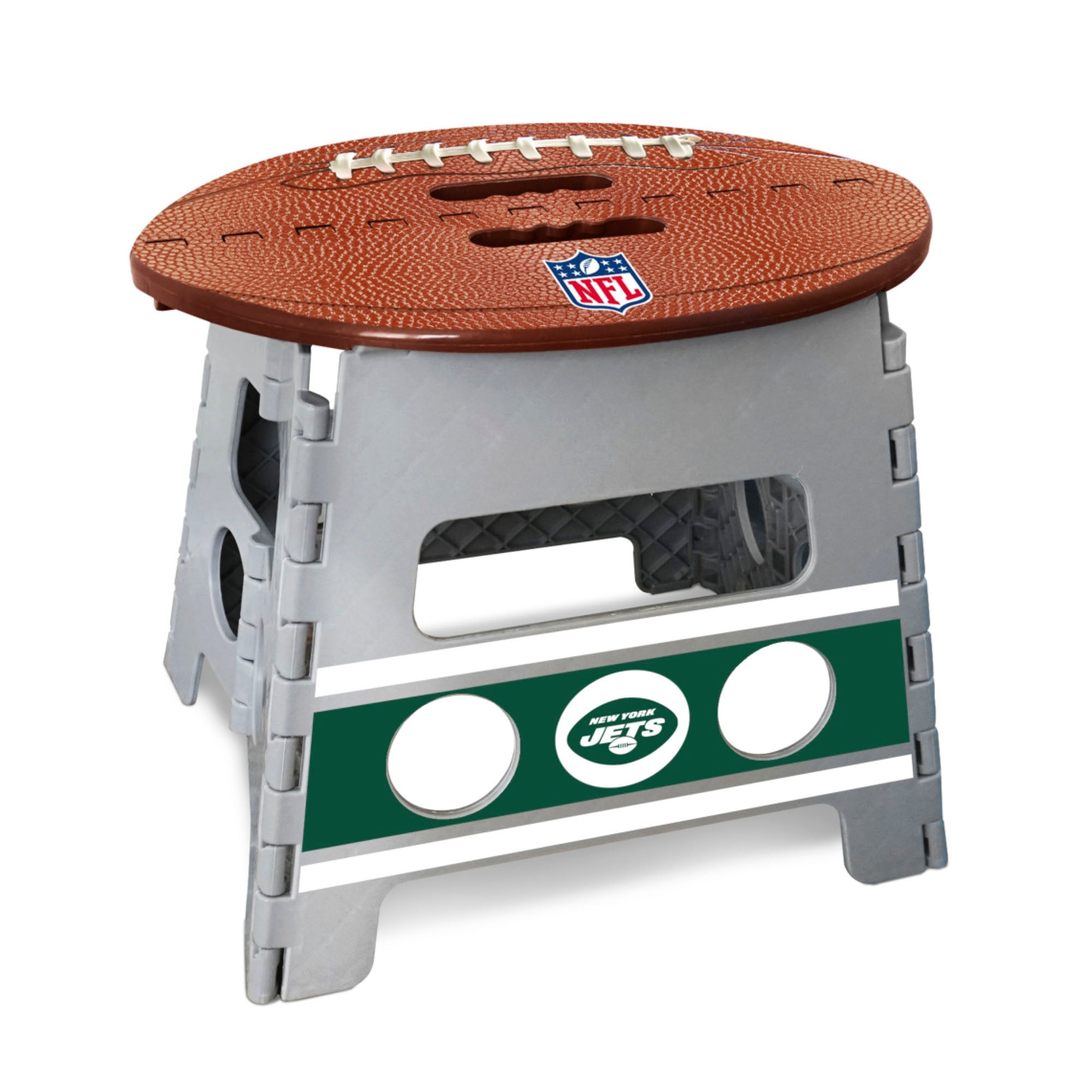 New York Jets Folding Step Stool - 13in. Rise