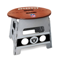 Las Vegas Raiders Folding Step Stool - 13in. Rise