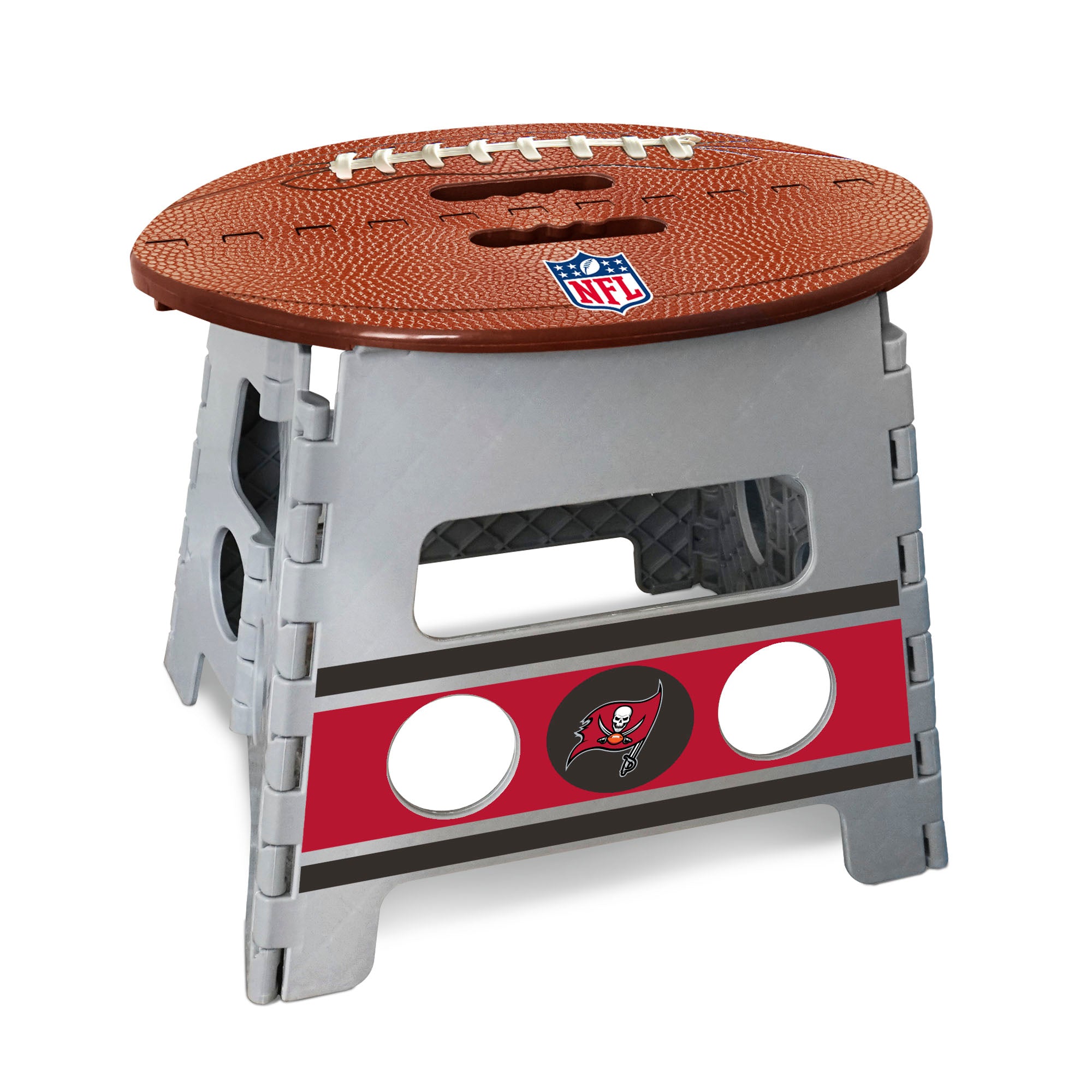 Tampa Bay Buccaneers Folding Step Stool - 13in. Rise