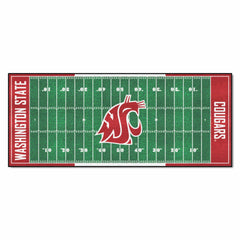 Washington State Cougars Field Runner Mat - 30in. x 72in.