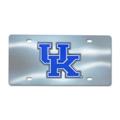 Kentucky Wildcats 3D Stainless Steel License Plate