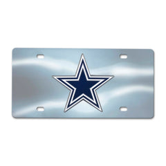 Dallas Cowboys 3D Stainless Steel License Plate