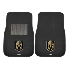 Vegas Golden Knights Embroidered Car Mat Set - 2 Pieces