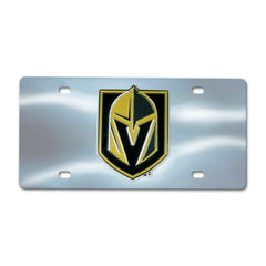 Vegas Golden Knights 3D Stainless Steel License Plate