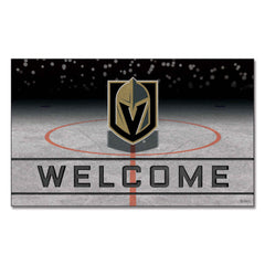 Vegas Golden Knights Rubber Door Mat - 18in. x 30in.