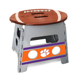 Clemson Tigers Folding Step Stool - 13in. Rise