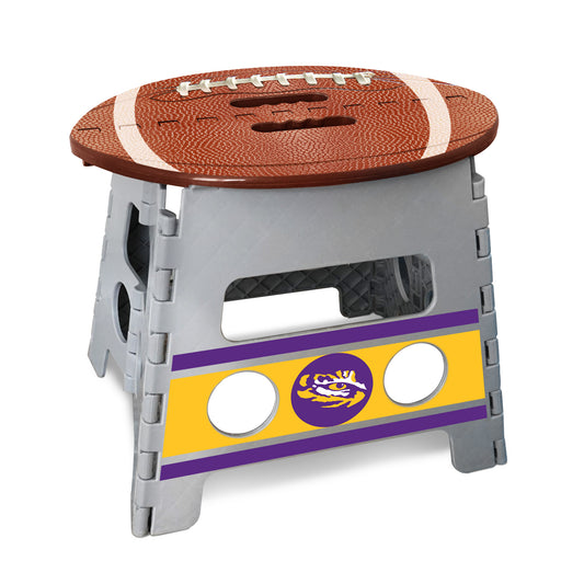 LSU Tigers Folding Step Stool - 13in. Rise