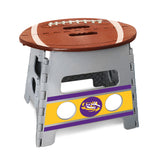 LSU Tigers Folding Step Stool - 13in. Rise