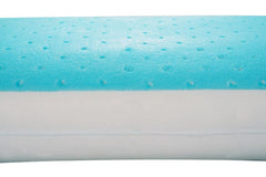 Cool Gel Memory Foam Queen Size Bed Pillow - Homeroots