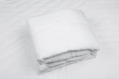 White Twin Microfiber Thread Count Down Alternative Duvet Insert