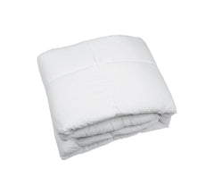 White Twin Microfiber Thread Count Down Alternative Duvet Insert