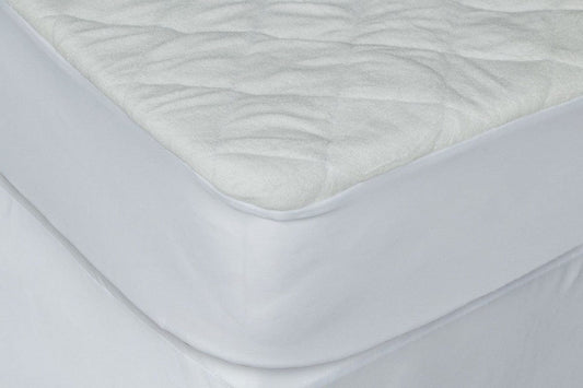 9" Waterproof Bamboo Terry Crib Mattress Pad Liner Mattress Cover Only